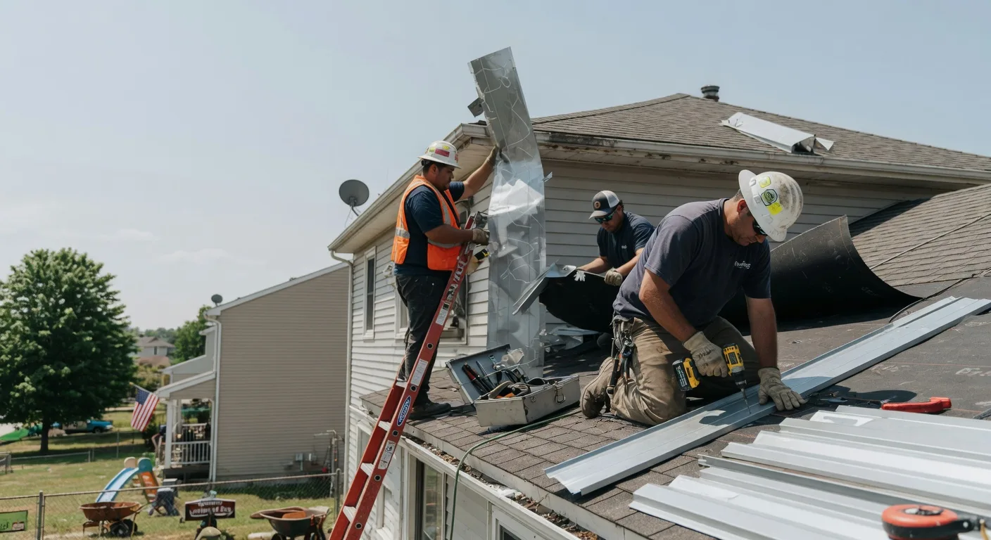 Metal Roofing Installation in Oak Ridge, LA near me